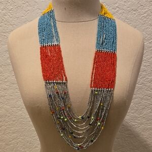 Multicolor Beaded Necklace
